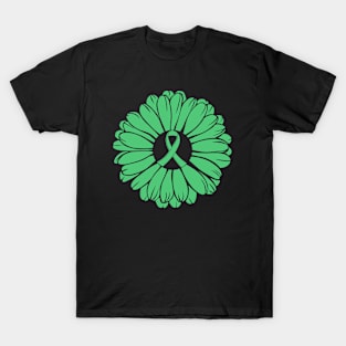 Sunflower Liver Cancer gift T-Shirt